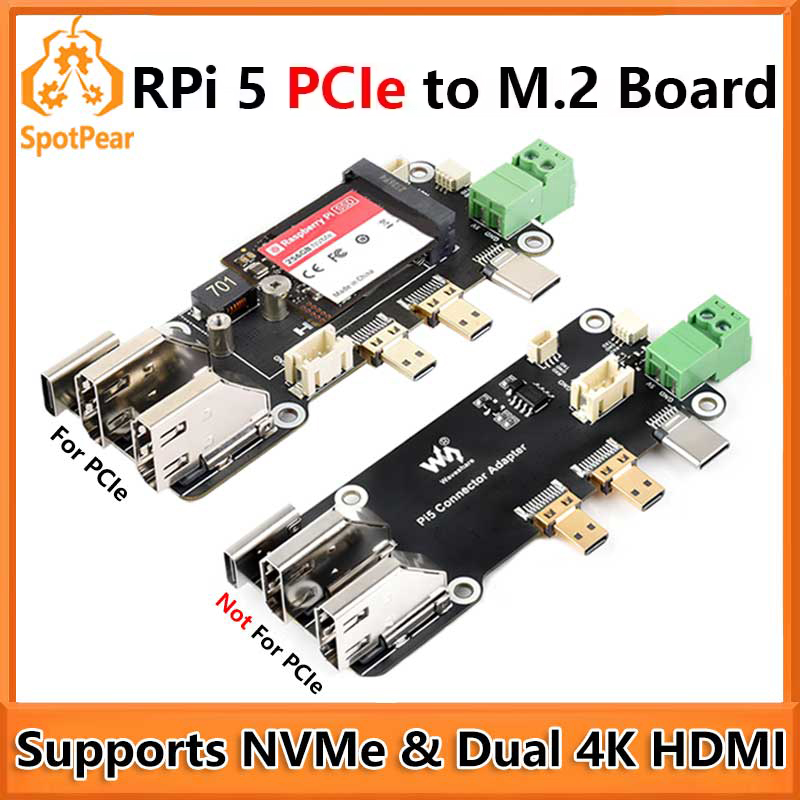Raspberry Pi 5 PCIe to M.2 Mul - огляд і ціна Turing Pi 2