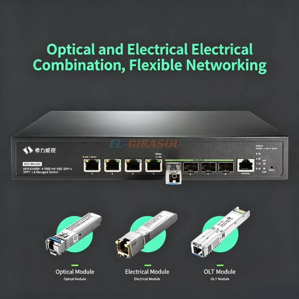 Sirivision 8 Port 10G SFP+ L3  - огляд і ціна Sfp+ 10G Managed Switch 8 Port