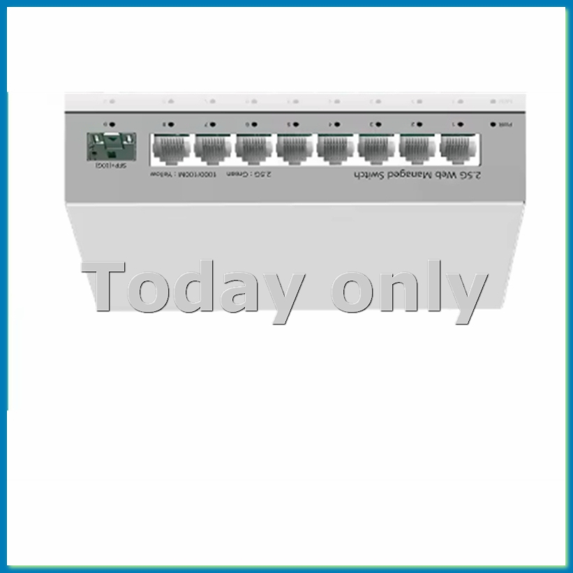 2.5GbE Smart Managed Switch 8  - огляд і ціна Sfp+ 10G Managed Switch 8 Port