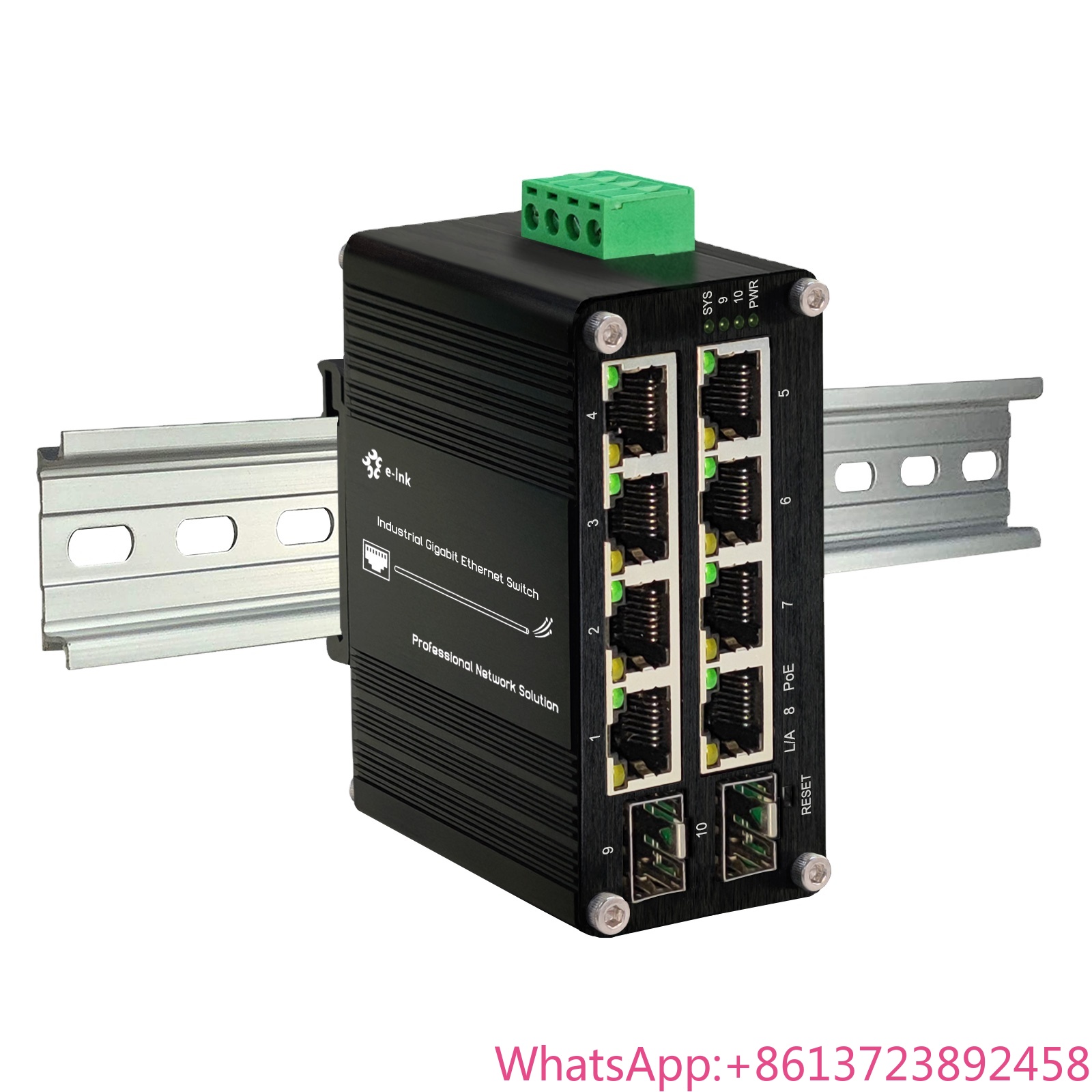 Managed PoE Switch 8 Port 10/1 - огляд і ціна Managed Gigabit Poe Switch 8 Port 802.3At