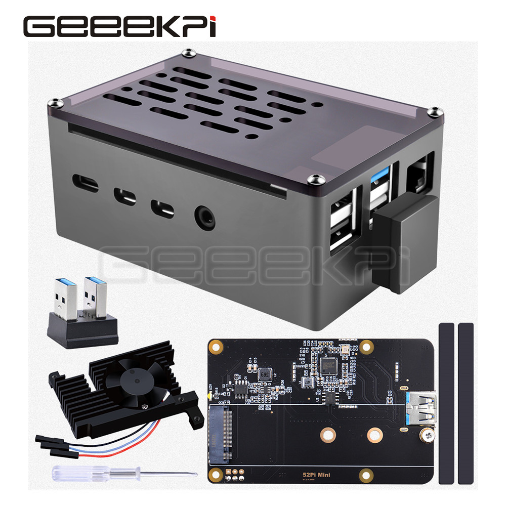 GeeekPi  Aluminum Brick Case B - огляд і ціна Turing Pi 2