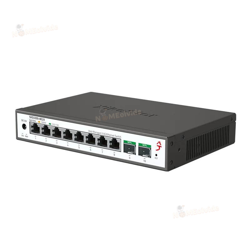 SKS3200 XikeStor 10 Ports L2 S - огляд і ціна Sfp+ 10G Managed Switch 8 Port