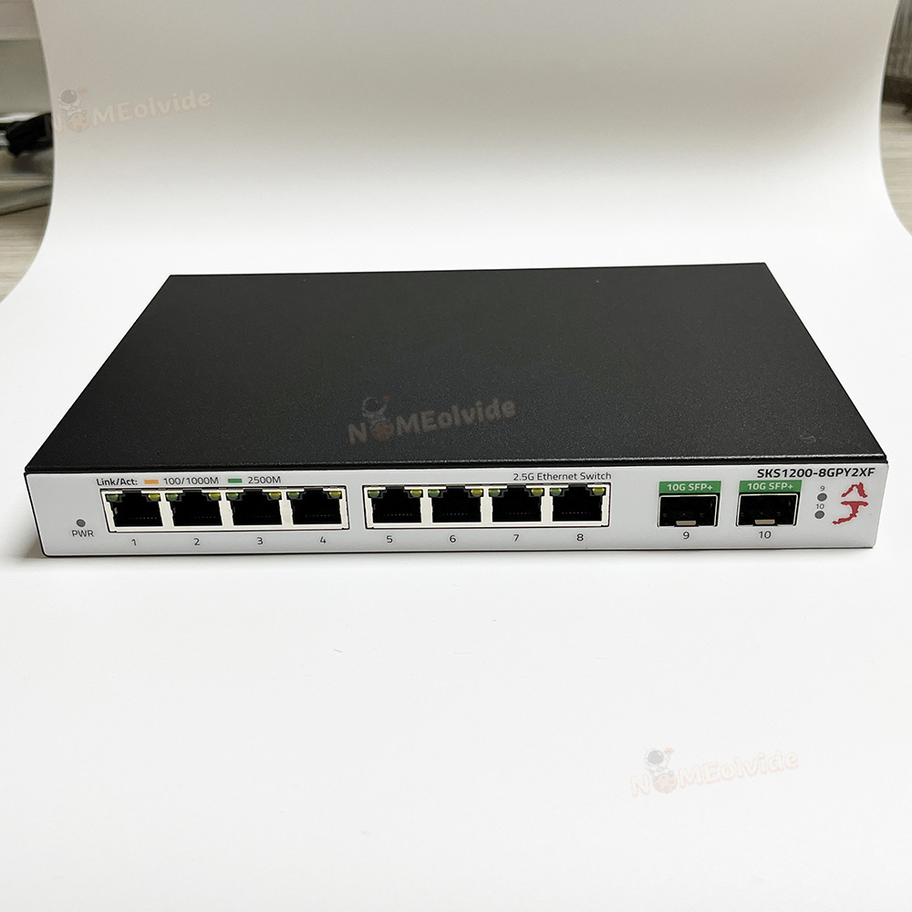 Xikestor SKS1200 Switch Simple - огляд і ціна Sfp+ 10G Managed Switch 8 Port